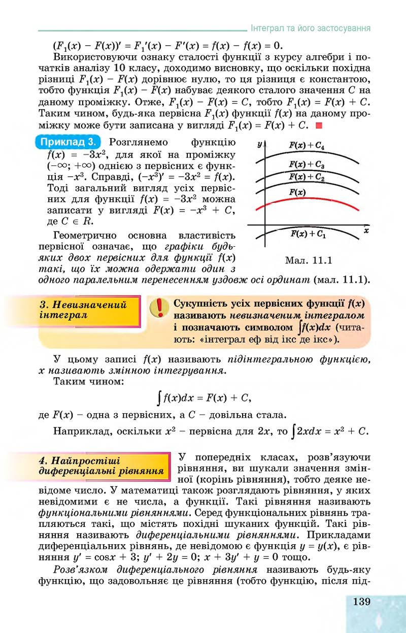 Сторінка 139 - Підручник Алгебра 11 клас О. С. Істер, О. В. Єргіна 2019 - Профільний рівень