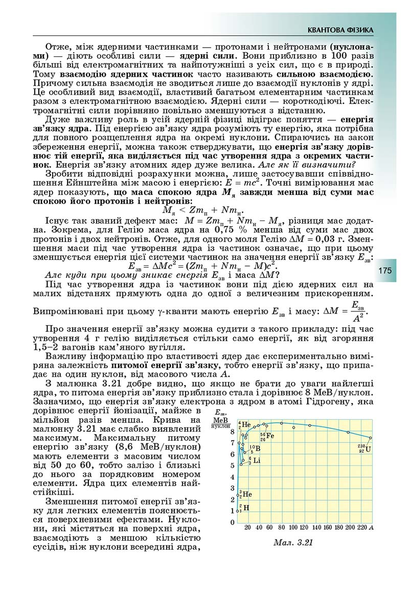 Сторінка 175 - Підручник Фізика і астрономія 11 клас Сиротюк 2019 - Рівень стандарту