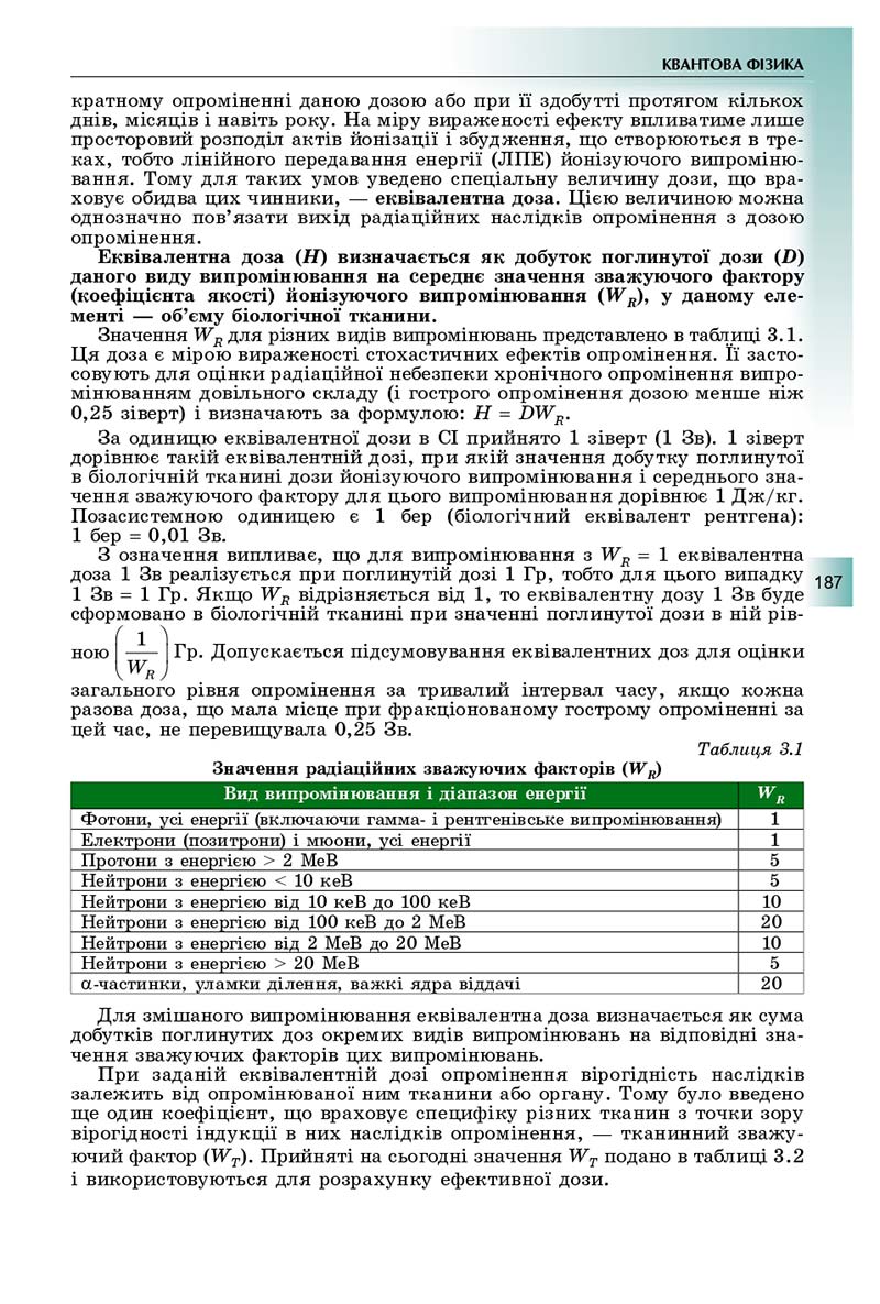 Сторінка 187 - Підручник Фізика і астрономія 11 клас Сиротюк 2019 - Рівень стандарту