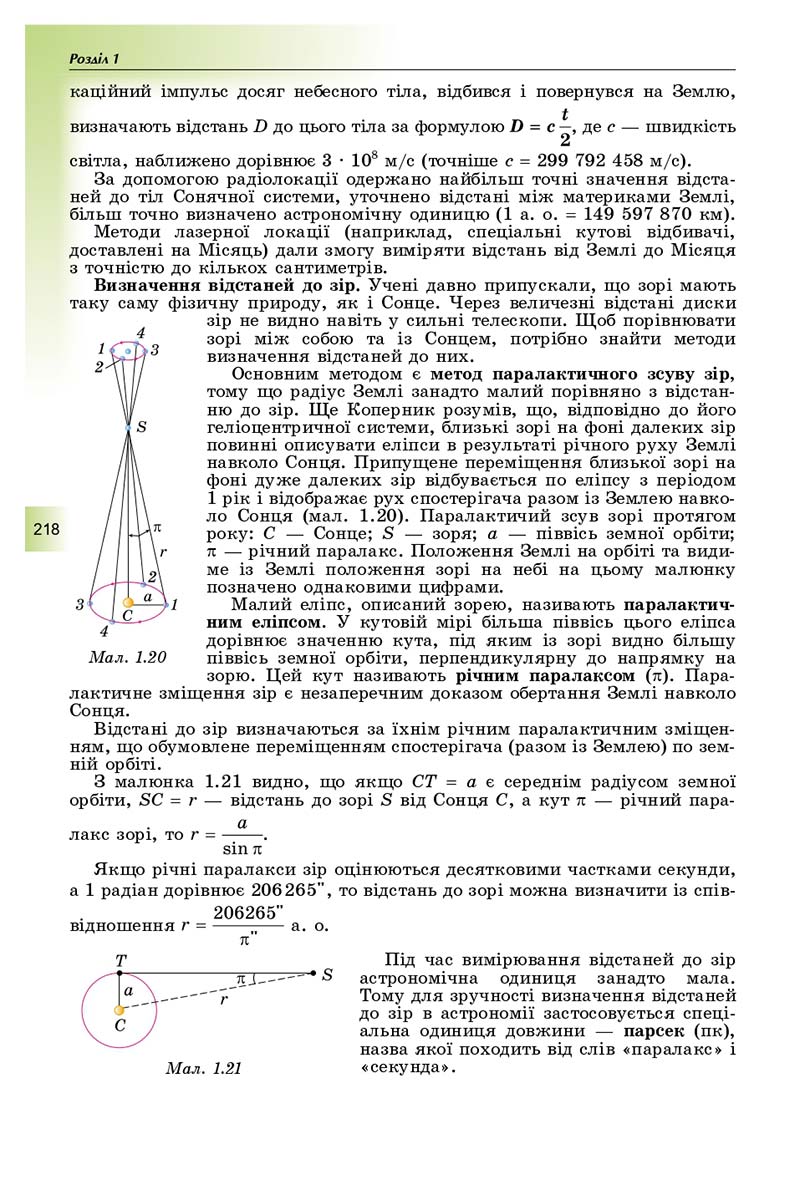 Сторінка 218 - Підручник Фізика і астрономія 11 клас Сиротюк 2019 - Рівень стандарту
