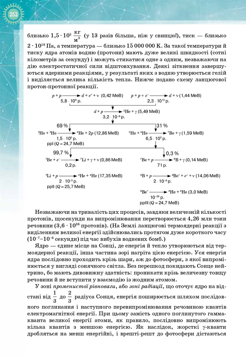 Сторінка 252 - Підручник Фізика і астрономія 11 клас Т. М. Засєкіна, Д. О. Засєкін 2019 - Профільний рівень