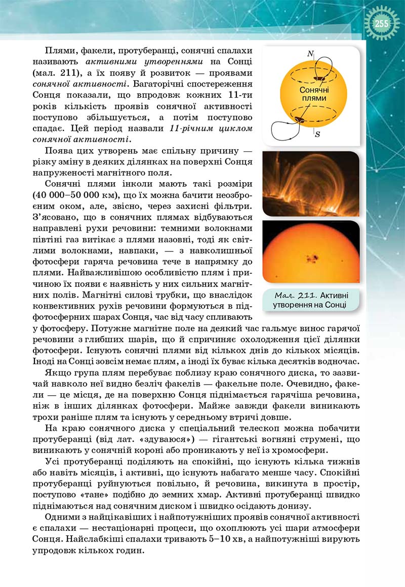 Сторінка 255 - Підручник Фізика і астрономія 11 клас Т. М. Засєкіна, Д. О. Засєкін 2019 - Профільний рівень