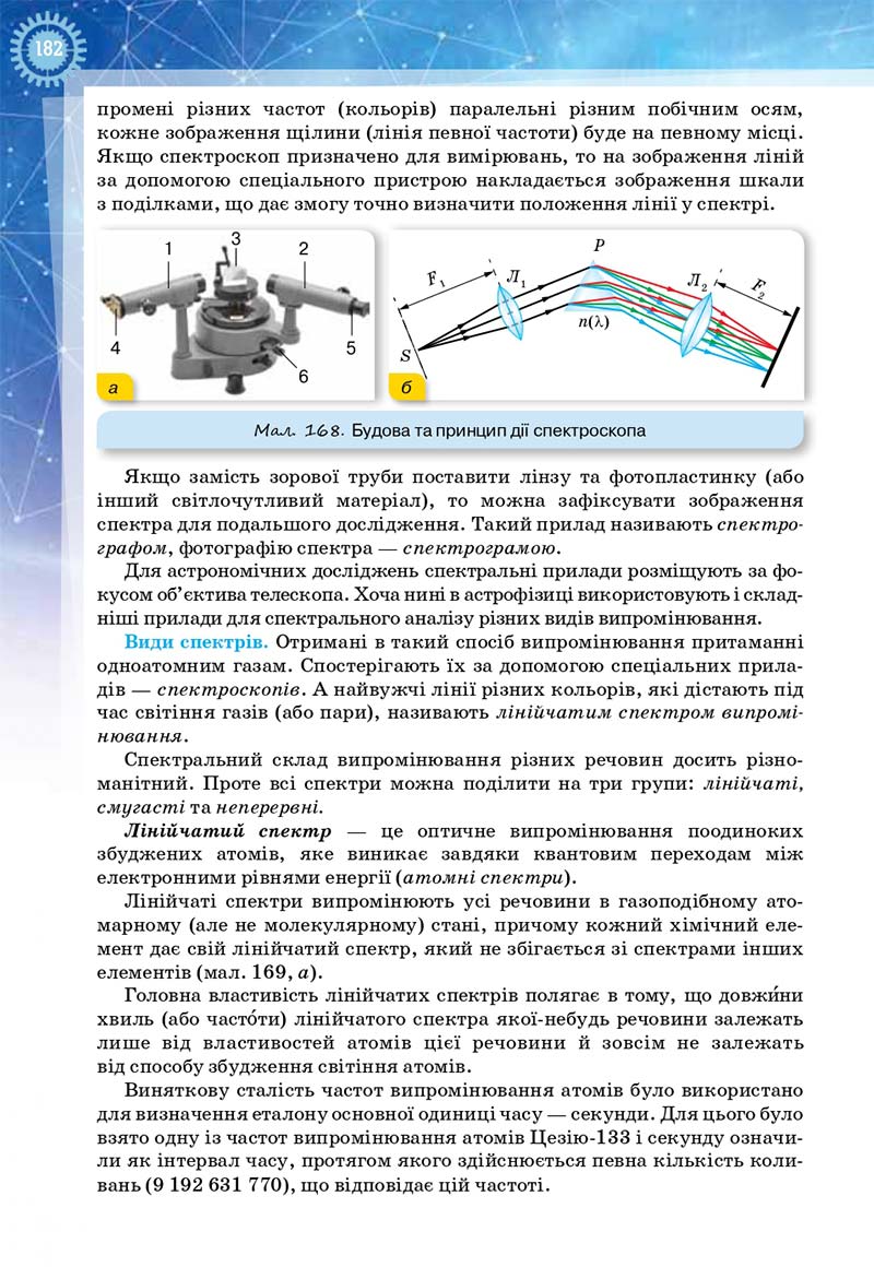 Сторінка 182 - Підручник Фізика і астрономія 11 клас Засєкіна 2019 - Рівень стандарту