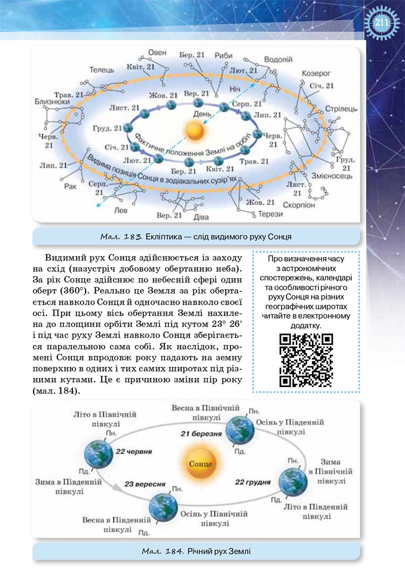 Сторінка 211 - Підручник Фізика і астрономія 11 клас Засєкіна 2019 - Рівень стандарту