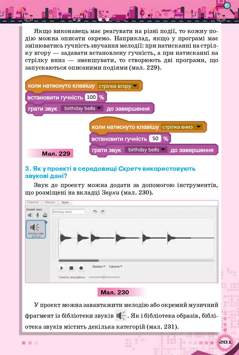 Сторінка 201 - Підручник Інформатика 5 клас Морзе 2018