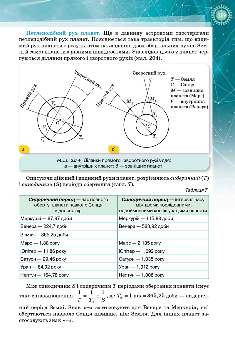 Сторінка 259 - Підручник Фізика і Астрономія 10 клас Т. М. Засєкіна, Д. О. Засєкін 2018 - Профільний рівень