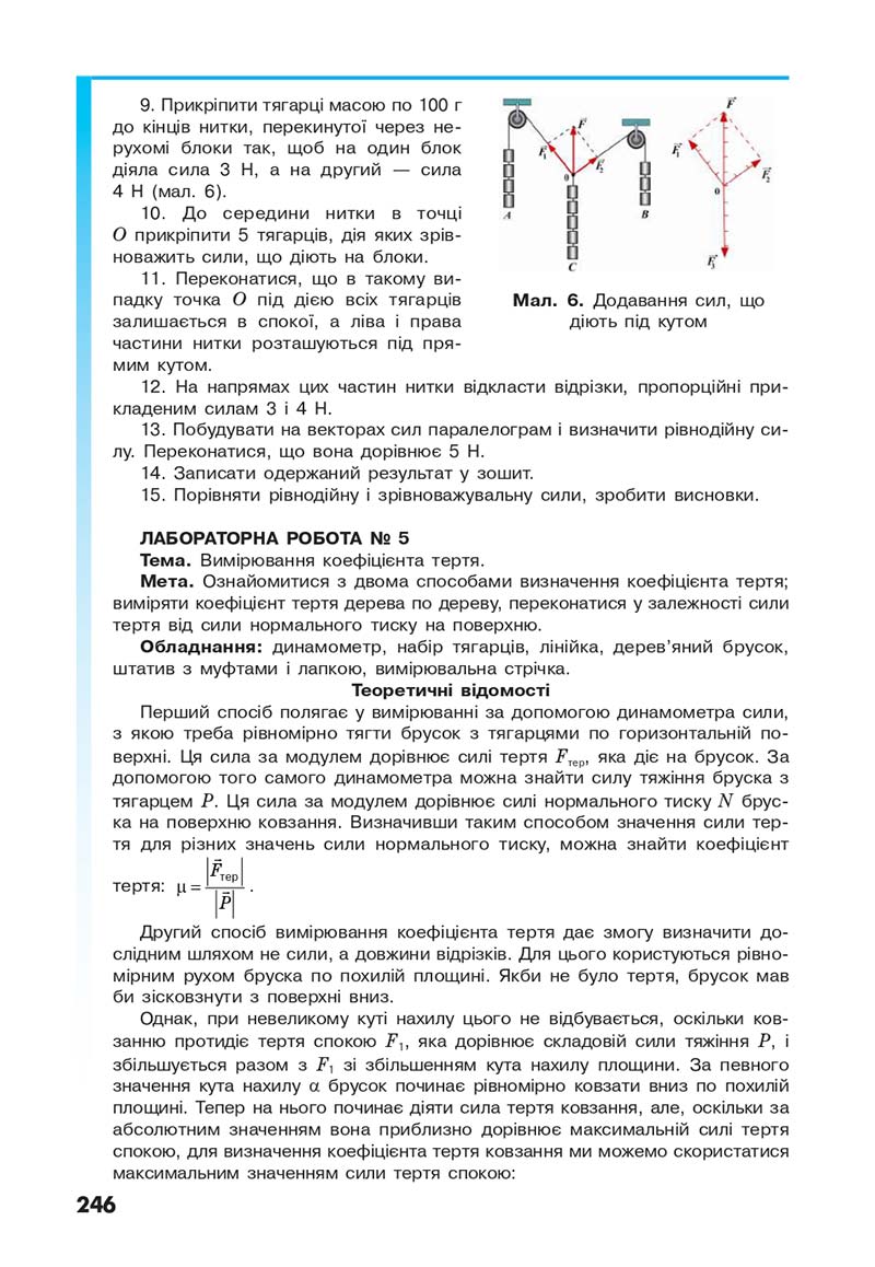 Сторінка 246 - Підручник Фізика 10 клас Головко 2018 - скачати онлайн