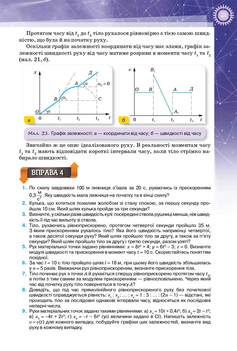 Сторінка 21 - Підручник Фізика 10 клас Т. М. Засєкіна, Д. О. Засєкін 2018 - Профільний рівень