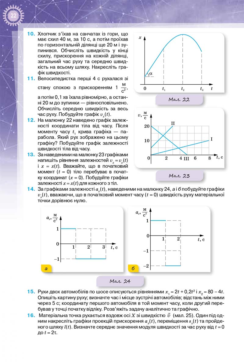 Сторінка 22 - Підручник Фізика 10 клас Т. М. Засєкіна, Д. О. Засєкін 2018 - Профільний рівень