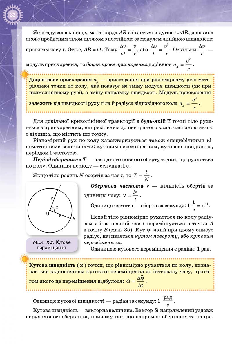 Сторінка 32 - Підручник Фізика 10 клас Т. М. Засєкіна, Д. О. Засєкін 2018 - Профільний рівень
