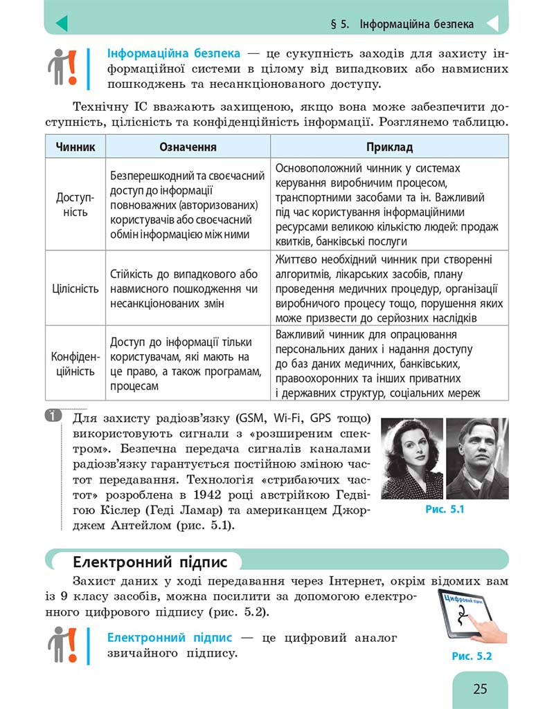 Сторінка 25 - Підручник Інформатика 10 клас Бондаренко 2018 - Рівень стандарту