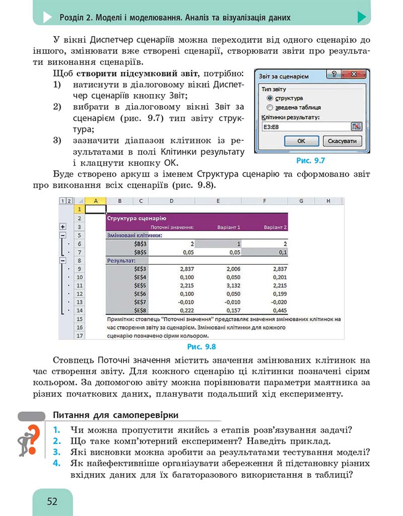 Сторінка 52 - Підручник Інформатика 10 клас Бондаренко 2018 - Рівень стандарту