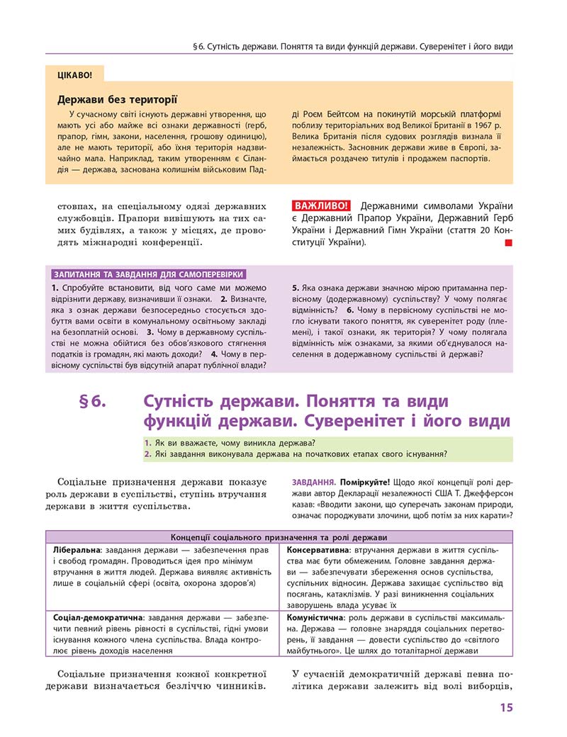 Сторінка 15 - Підручник Правознавство 10 клас О. М. Лук'янчиков, Д. О. Новіков, К. Ю. Карелов 2018 - Профільний рівень