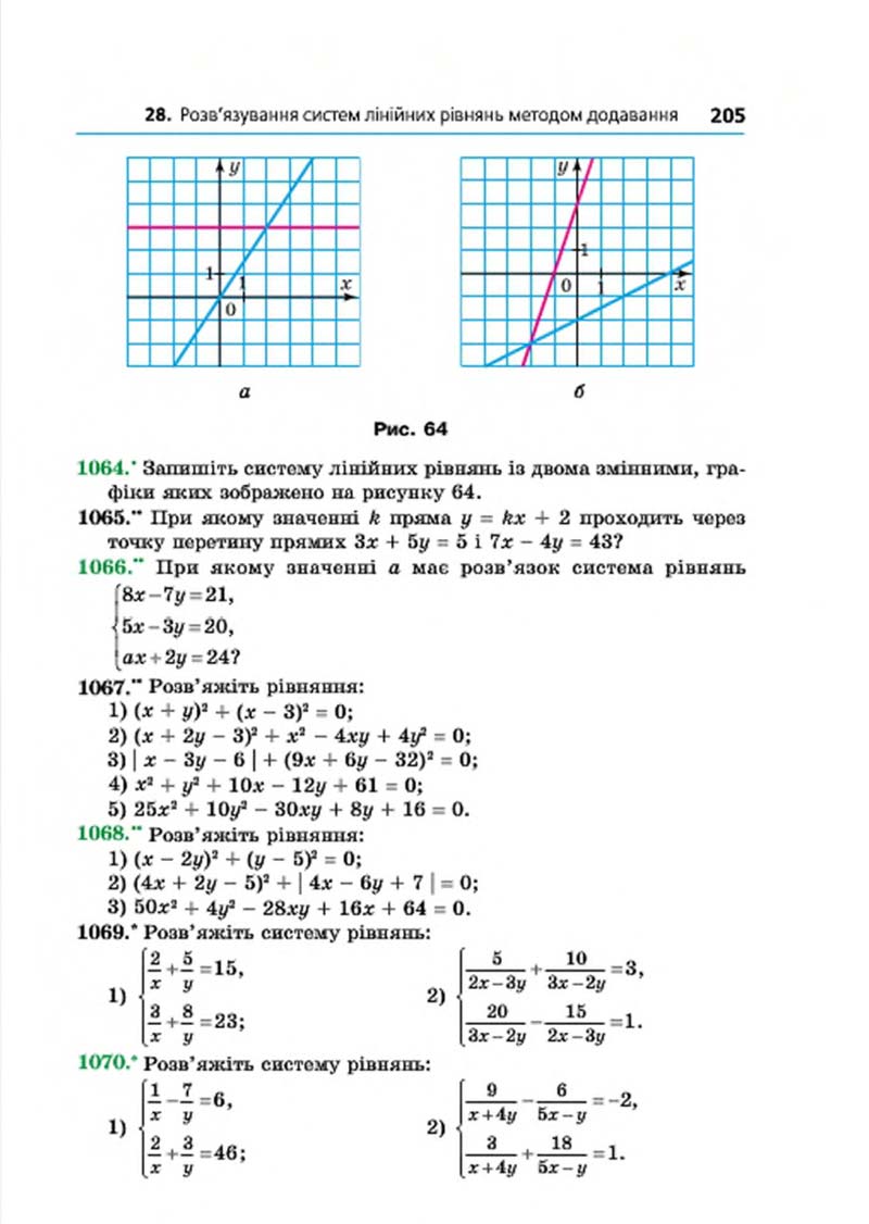 Сторінка 205 - Підручник Алгебра 7 клас Мерзляк 2015 - скачати учебник