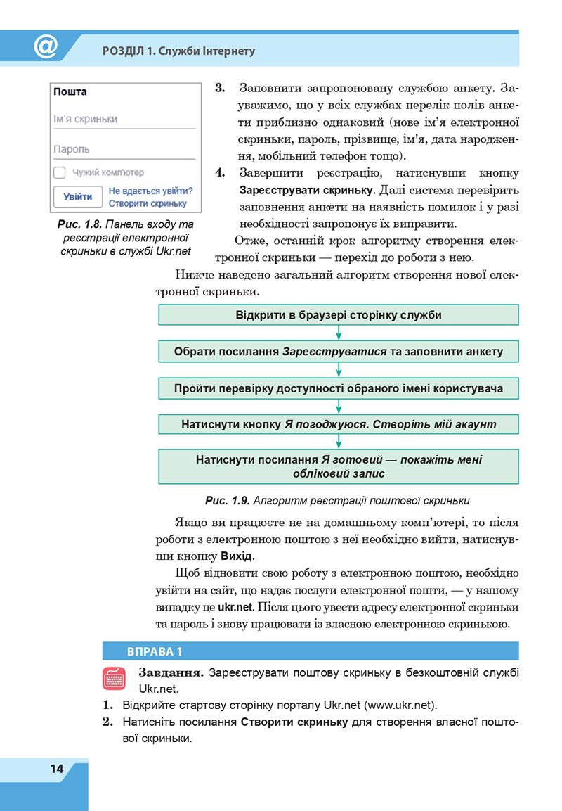 Сторінка 14 - Підручник Інформатика 7 клас Казанцева Стеценко 2020 скачати учебник