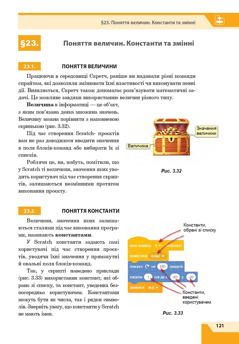 Сторінка 121 - Підручник Інформатика 7 клас Казанцева Стеценко 2020 скачати учебник