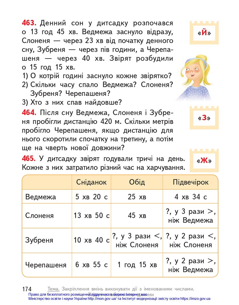 Сторінка 174 - Підручник Математика 4 клас Гісь 2021 - Частина 1 - скачати