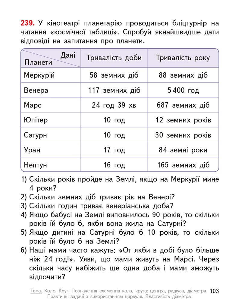 Сторінка 103 - Підручник Математика 4 клас О.М. Гісь, І.В. Філяк 2021 - Частина 2