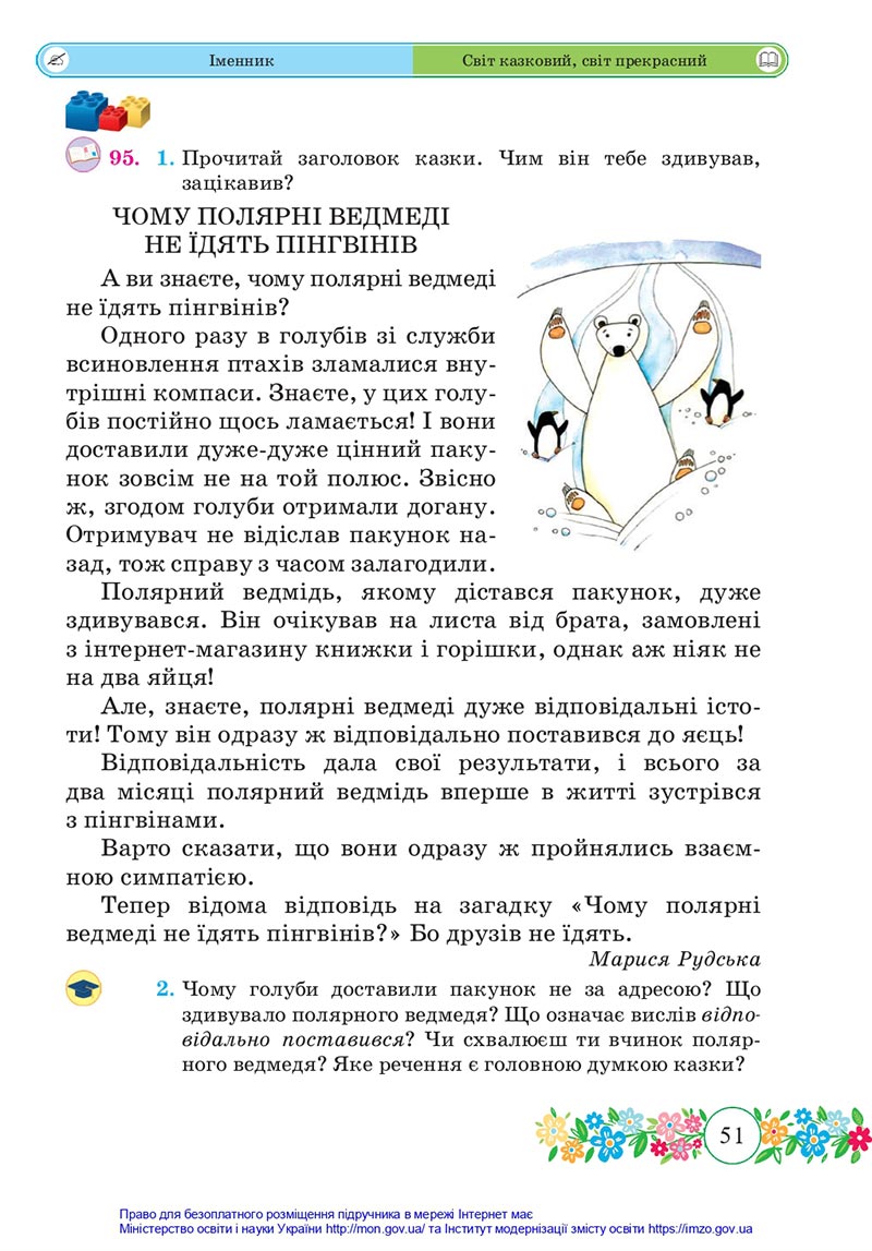 Сторінка 51 - Підручник Українська мова та читання 4 клас Сапун 2021 - Частина 1 - скачати