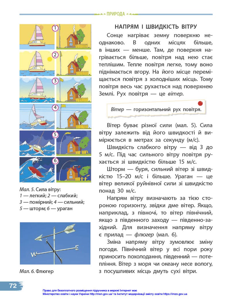 Сторінка 72 - Підручник Я досліджую світ 4 клас Бібік 2021 - Частина 1 - скачати, дивитись онлайн