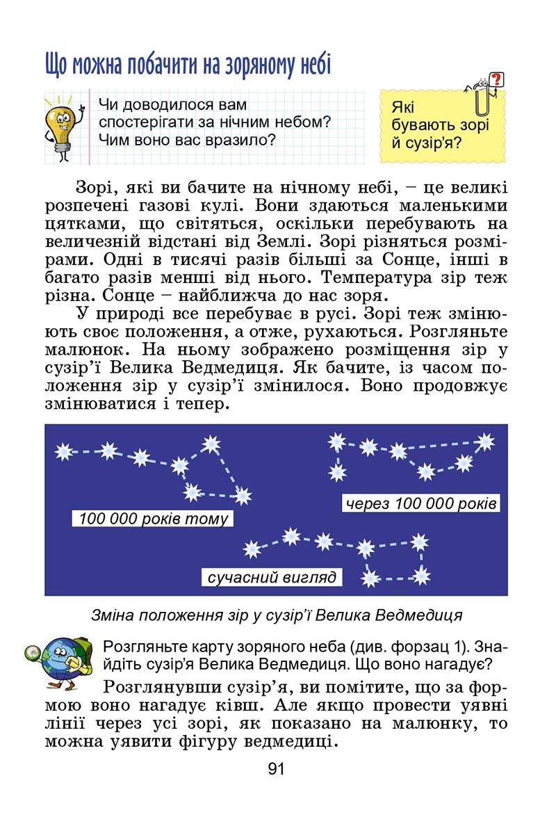 Сторінка 91 - Підручник Я досліджую світ 4 клас Гільберг 2021 - Частина 2 - скачати