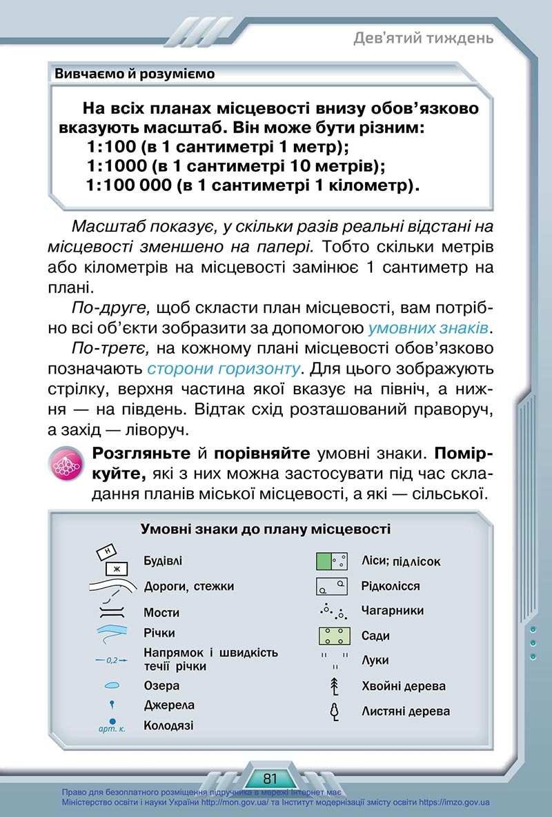 Сторінка 81 - Підручник Я досліджую світ 4 клас Грущинська 2021 - Частина 1 - скачати, дивитись онлайн