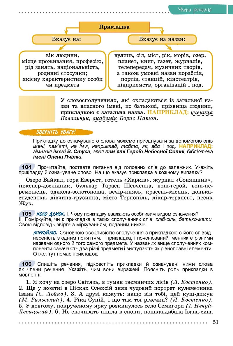 Сторінка 51 - Підручник Українська мова 8 клас Заболотний 2021 - скачати онлайн