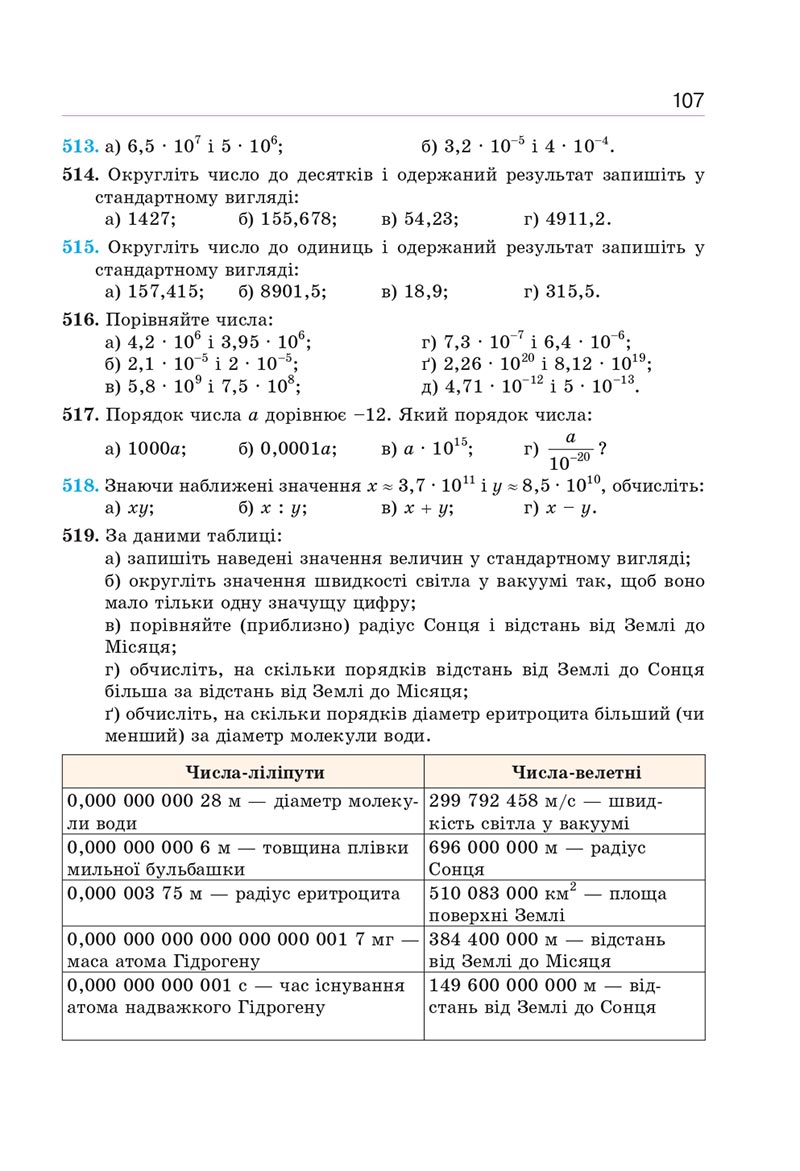 Сторінка 107 - Підручник Алгебра 8 клас Г.П. Бевз, В.Г. Бевз 2021 - СКАЧАТИ ОНЛАЙН