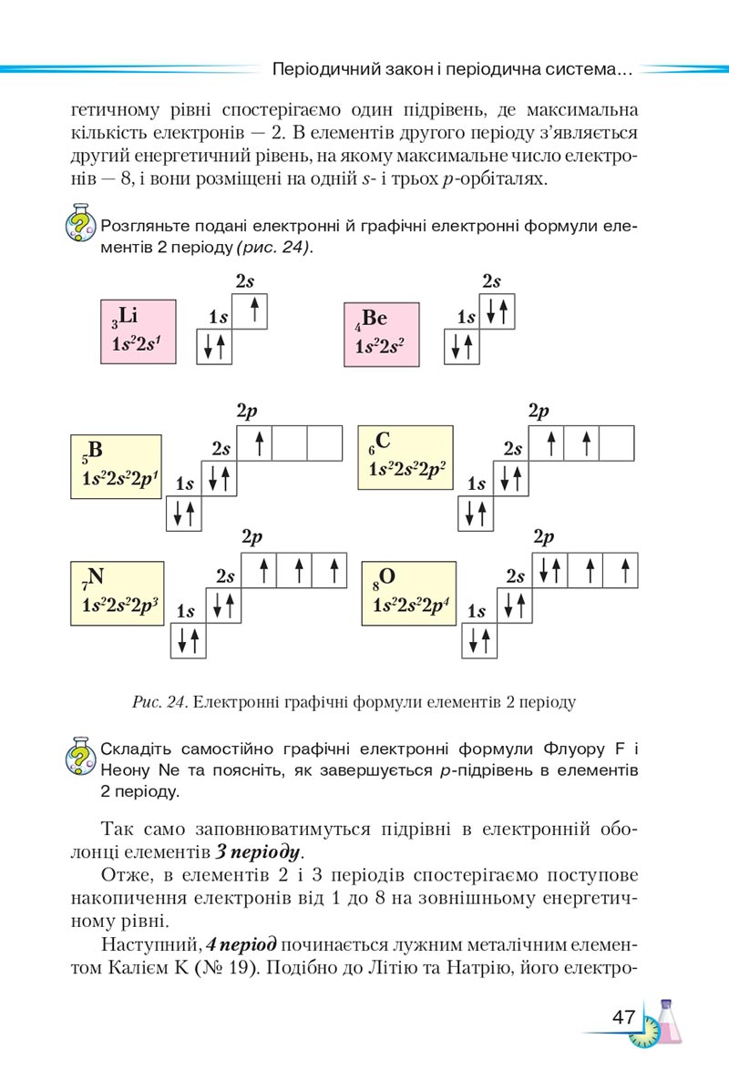 Сторінка 47 - Підручник Хімія 8 клас М.М. Савчин 2021 - скачати онлайн