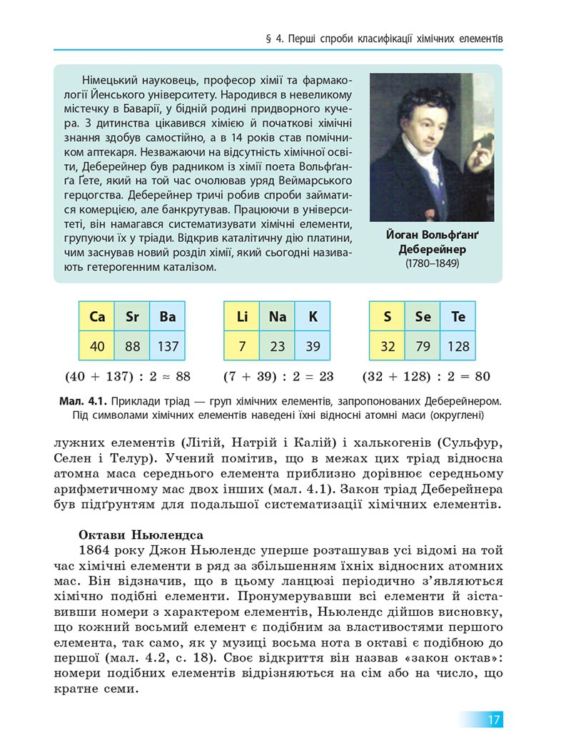 Сторінка 17 - Підручник Хімія 8 клас О.В. Григорович 2021 - скачати онлайн