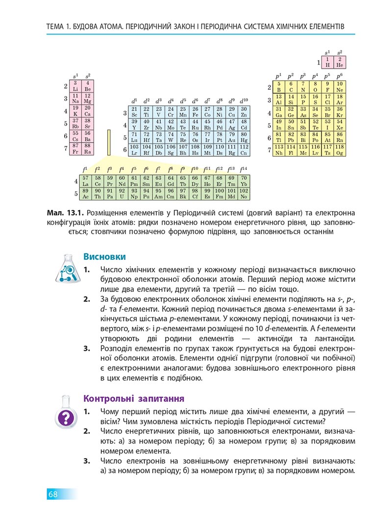 Сторінка 68 - Підручник Хімія 8 клас О.В. Григорович 2021 - скачати онлайн