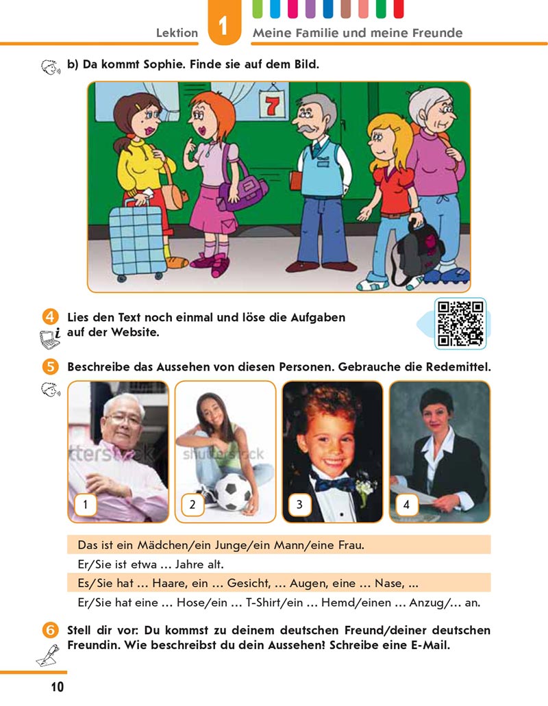 Сторінка 10 - Підручник Німецька мова 8 клас Сотникова 2021 - 4-й рік навчання - скачати онлайн
