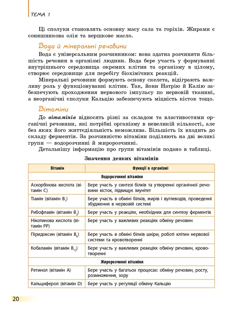 Сторінка 20 - Підручник Біологія 8 клас К.М. Задорожний 2021 - скачати онлайн