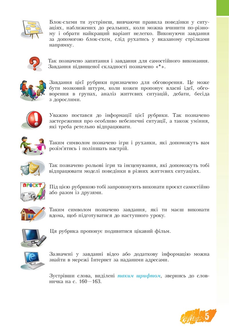 Сторінка 5 - Підручник Основи здоров'я 8 клас Бех Воронцова 2021 - скачати онлайн