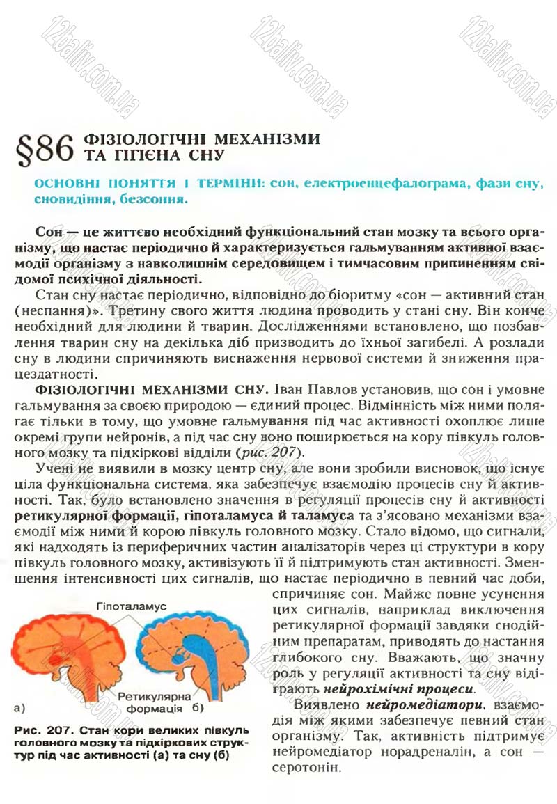 Сторінка 245 - Підручник Біологія 9 клас С.В. Страшко, Л.Г. Горяна, В.Г. Білик, С.А. Ігнатенко 2009