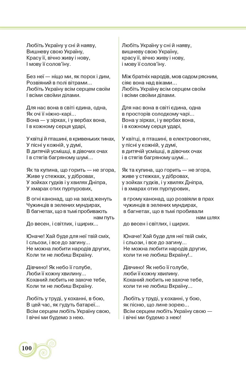 Сторінка 100 - Підручник Українська література 8 клас Коваленко 2021 - скачати онлайн