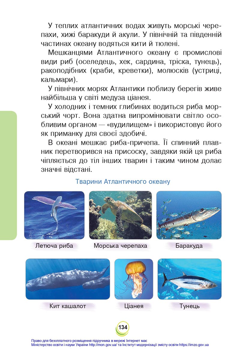 Сторінка 134 - Підручник Я досліджую світ 4 клас Будна Гладюк 2021 - Частина 1 - скачати онлайн