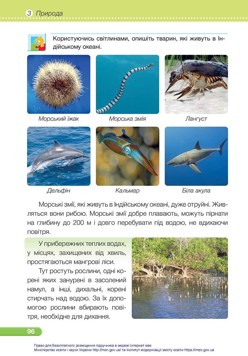 Сторінка 96 - Підручник Я досліджую світ 4 клас Жаркова Мечник 2021 - Частина 1 - скачати