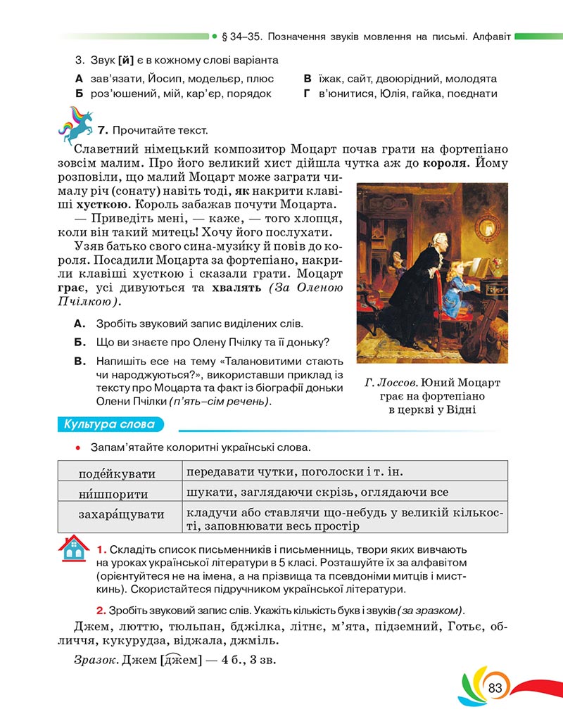 Сторінка 83 - Підручник Українська мова 5 клас Авраменко 2022 - скачати, читати онлайн