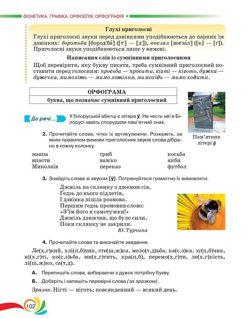 Сторінка 102 - Підручник Українська мова 5 клас Авраменко 2022 - скачати, читати онлайн