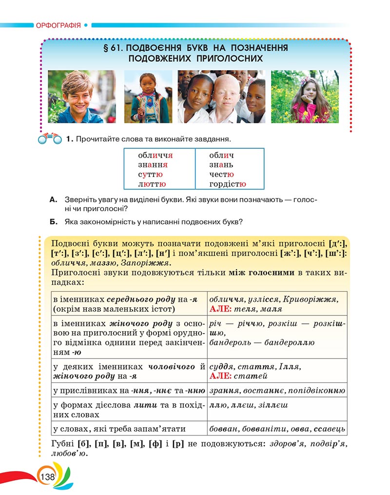 Сторінка 138 - Підручник Українська мова 5 клас Авраменко 2022 - скачати, читати онлайн