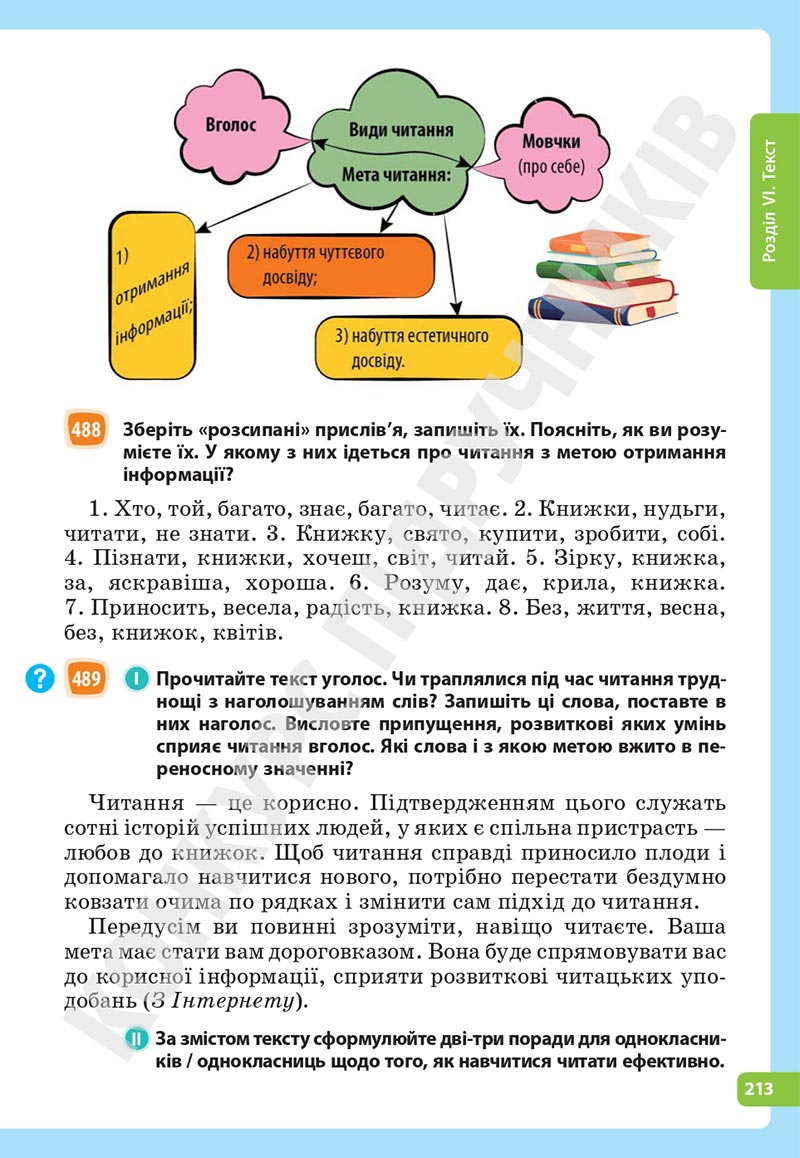 Сторінка 213 - Підручник Українська мова 5 клас Голуб Горошкіна 2022 - скачати, читати онлайн