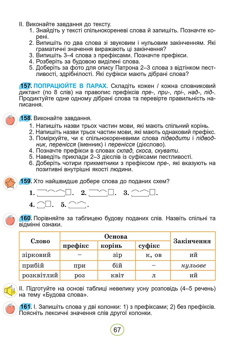 Сторінка 67 - Підручник Українська мова 5 клас Заболотний 2022 - скачати, читати онлайн
