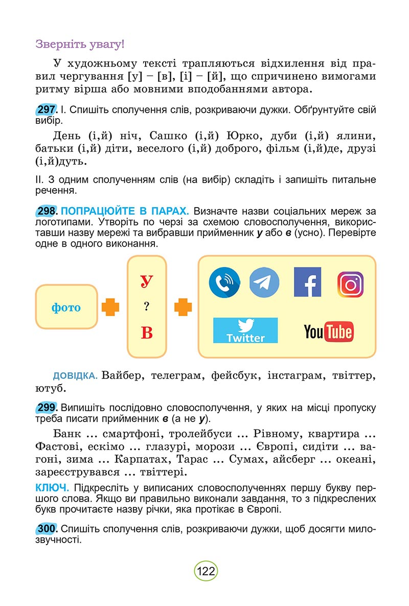 Сторінка 122 - Підручник Українська мова 5 клас Заболотний 2022 - скачати, читати онлайн