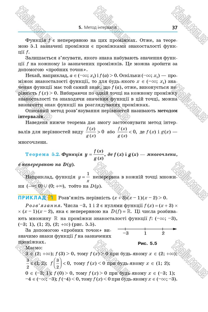 Сторінка 37 - Підручник Алгебра 10 клас Мерзляк 2018 - Профільний рівень