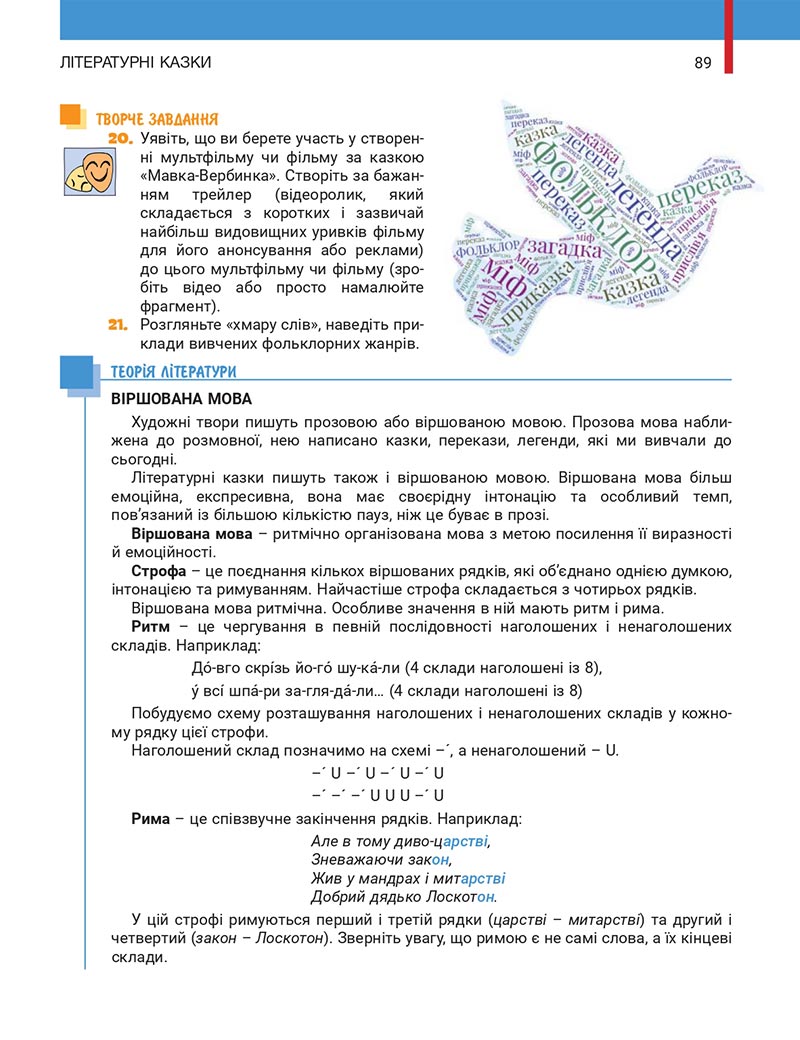 Сторінка 89 - Підручник Українська література 5 клас Заболотний 2022 - скачати, читати онлайн