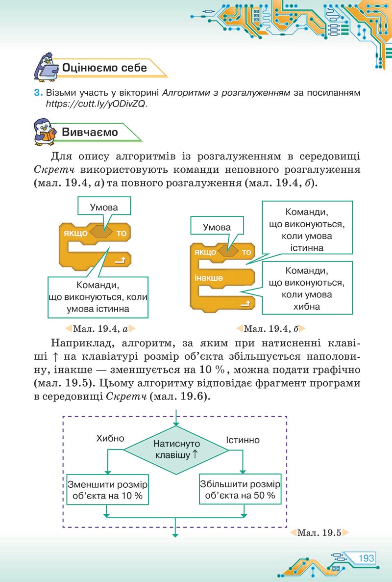 Сторінка 193 - Підручник Інформатика 5 клас Морзе 2022 - скачати, читати онлайн