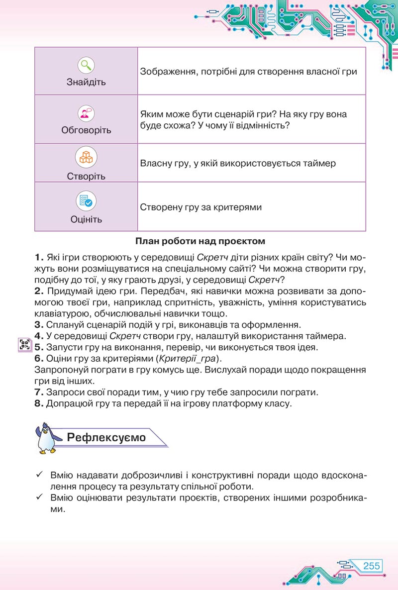 Сторінка 255 - Підручник Інформатика 5 клас Морзе 2022 - скачати, читати онлайн