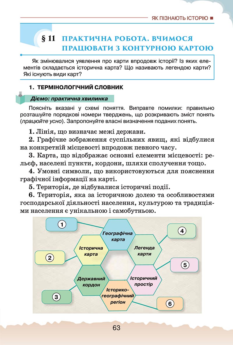 Сторінка 63 - Підручник Україна і світ: вступ до історії України Щупак 2022 - скачати, читати онлайн