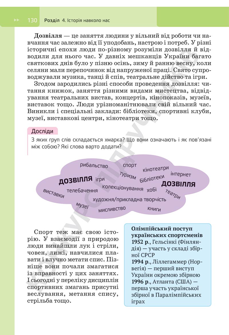 Сторінка 130 - Підручник Досліджуємо історію і суспільство Пометун 2022 - скачати, ЧИТАТИ ОНЛАЙН